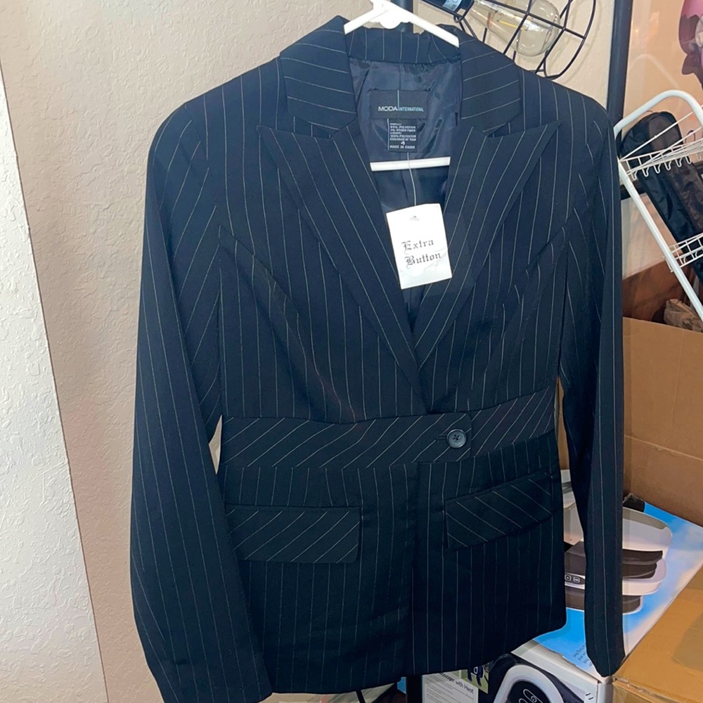 New Moda International Business Jacket size 4